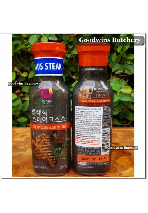 Sauce Korea Daesang Chung Jung One CLASSIC STEAK SAUCE 250g EXP 30/6/2022